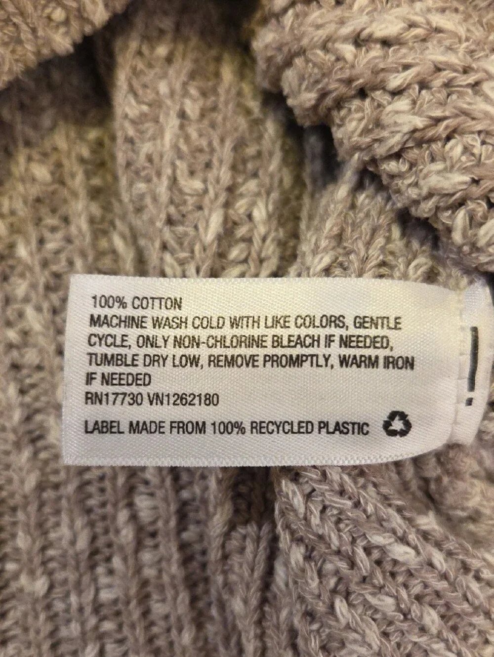 Universal Thread Women's Crewneck Sweater - Taupe Beige - Picture 6 of 7